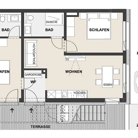 Lägenhet Quartier39